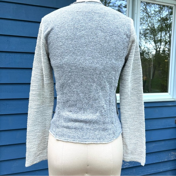 Anthropologie Dolan T-Shirt Zip Up Jacket / Sweater - Picture 3 of 9